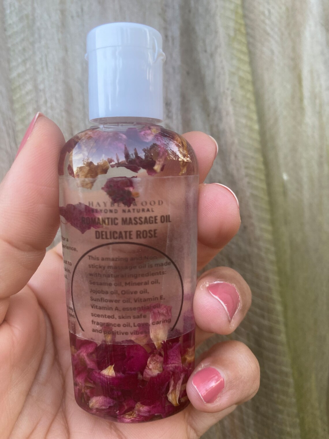 Romantic Massage Oil Gift Set Gift Set for Couples Lavender Etsy