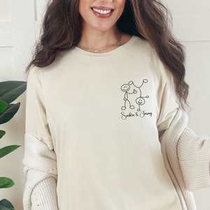 Custom Couples Shirt, Hubby Wifey Shirt, Personalized Couple Name Shirt, Annivesary Gift, Custom Couples Sweatshirt, Gifted Custom Name Tee
