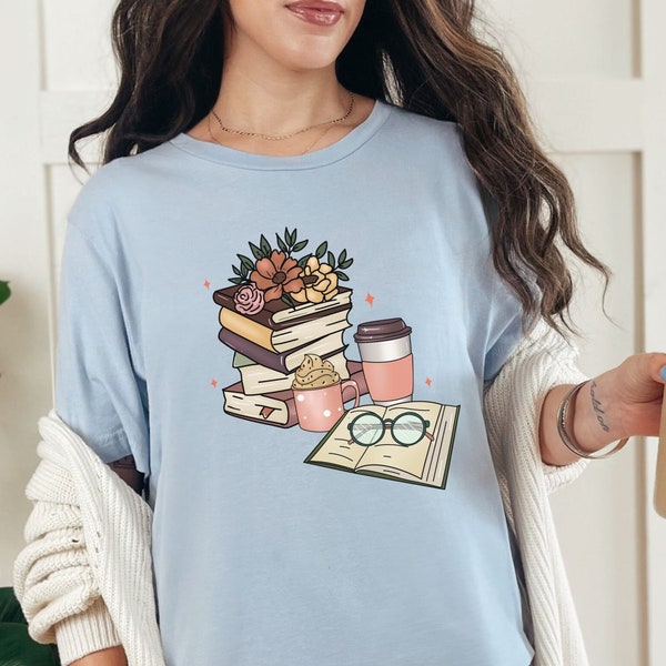 Floral Book Sweatshirt, Book Lover Crewneck, Romance Reader Shirt, Reading Sweatshirt, Book Club Shirt, Booktok Sweater, Librarian Sweater