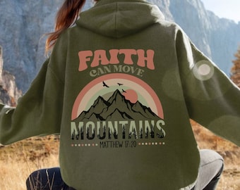 Christian Sweatshirte Faithfully Tshirt Godly Sweatshirt Gift-Giftful Bible Versed Shirt Religiously Gifting Mushroom Christianity Hoodie