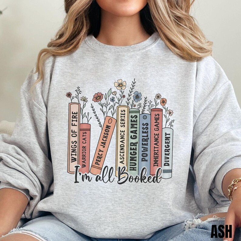 Custom Bookshelf T-shirt, Booklover Shirt, Personalized Book Shirt, Bookish Sweater, Bookworm Shirt, Gift for Reader, Custom Book Sweatshirt