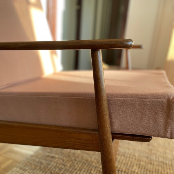 Mid-Century-Sessel I Stuhl mit hoher Rückenlehne I Lounge-Sessel