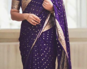 Leichter Georgette Sari