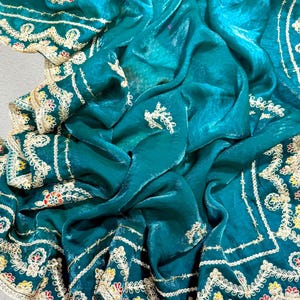 Fandy Satin Silk Embroidered Saree,Designer Party Wear Saree,Saree For Wedding