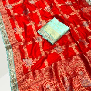 Buy Pure Dola Silk Saree for Women in USA | United States