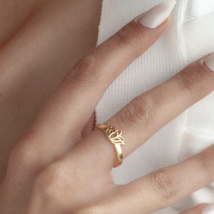 Lotus Flower Ring