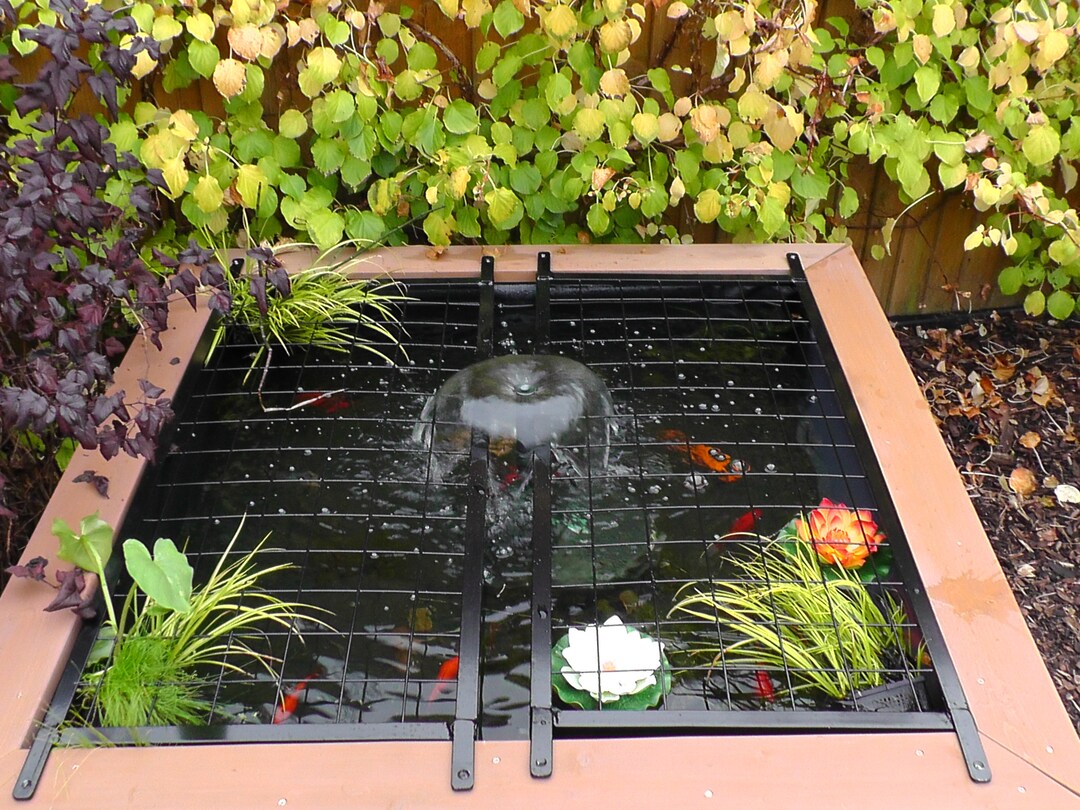 Clear View Garden Aquarium Fish Pond Cover Etsy UK