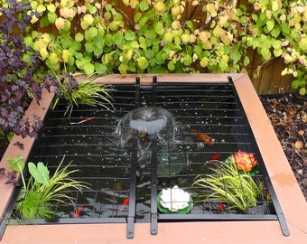 Clear View Garden Aquarium fish pond cover