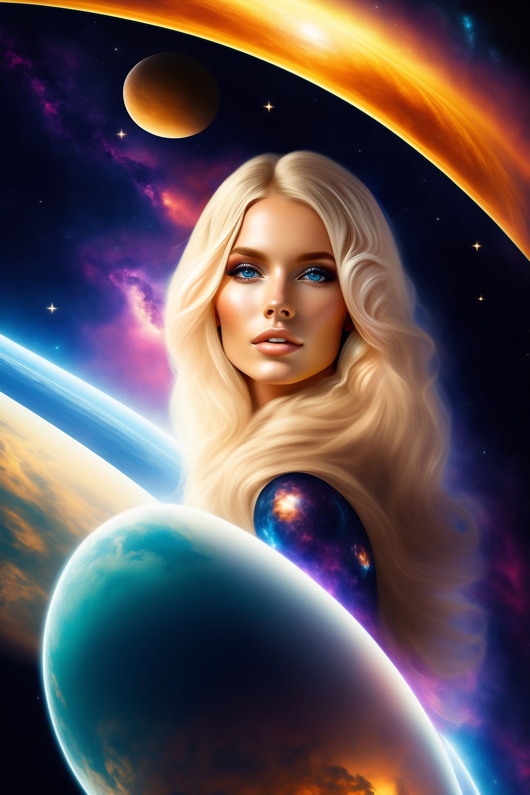 AI Art Print AI Art Artwork Lexica Print Fantasy, Science Fiction ...