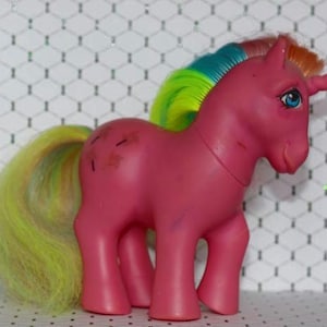 Figurine My Little Pony Pinwheel - Vintage G1 Hasbro Italie 1984 - A-9