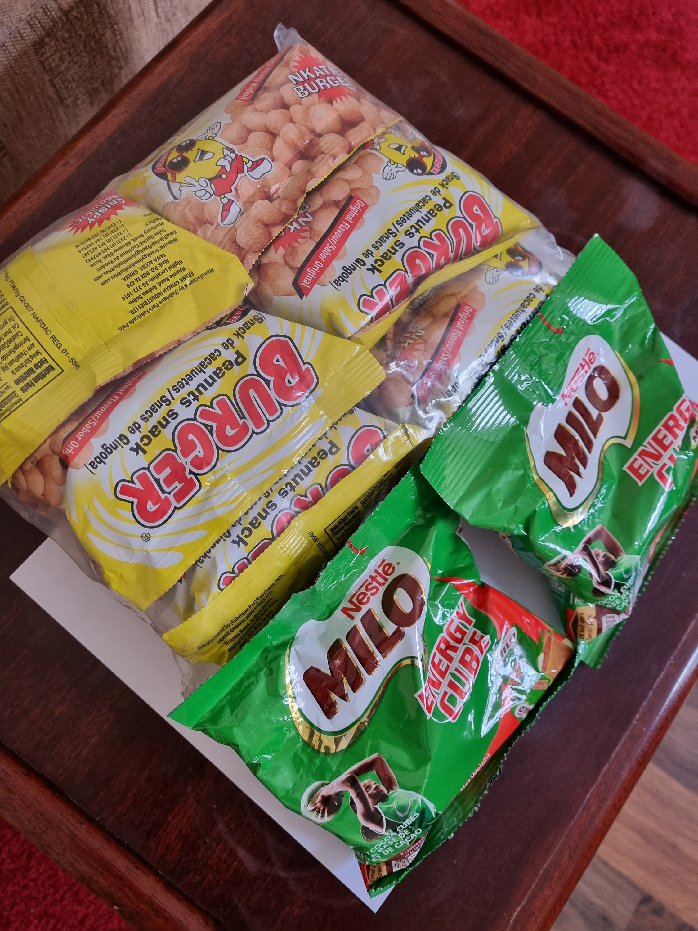 1 Pack of Nkatie Burger Peanut Nigeria Ghana Snack Pack of Etsy