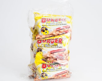 Nkatie Burger Peanuts Ghana Nigerian Snack (confezione da 12) - DI NUOVO DISPONIBILE!!!!