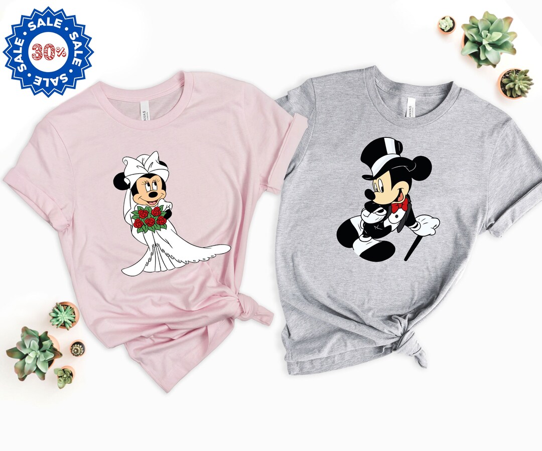 Disney Mr. and Mrs Shirts Mickey and Minnie Disney Shirt Etsy