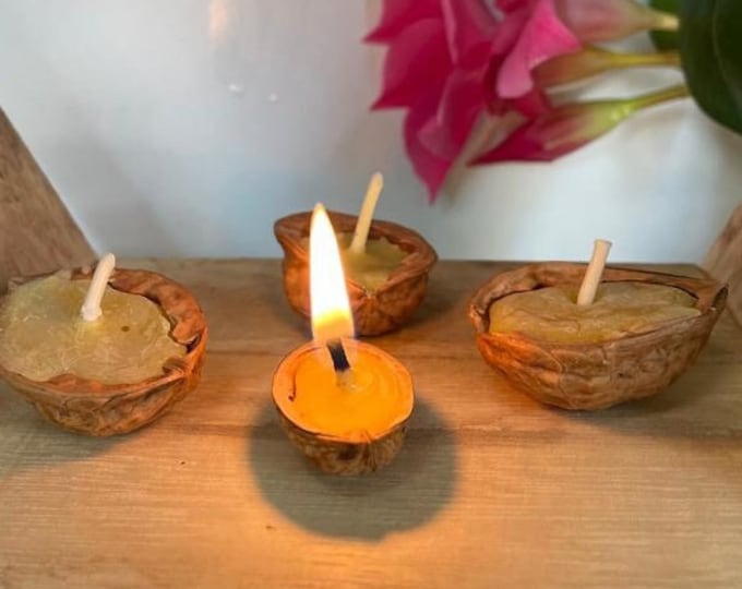 walnut candle