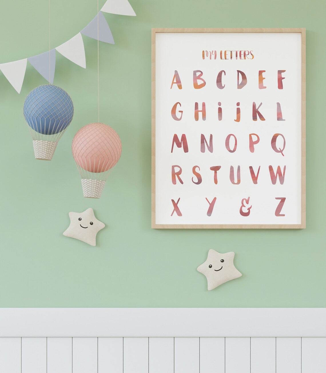 Educational Prints, Preschool Poster, Homeschool Wall Art, Colorful Posters, Montessori Art ...