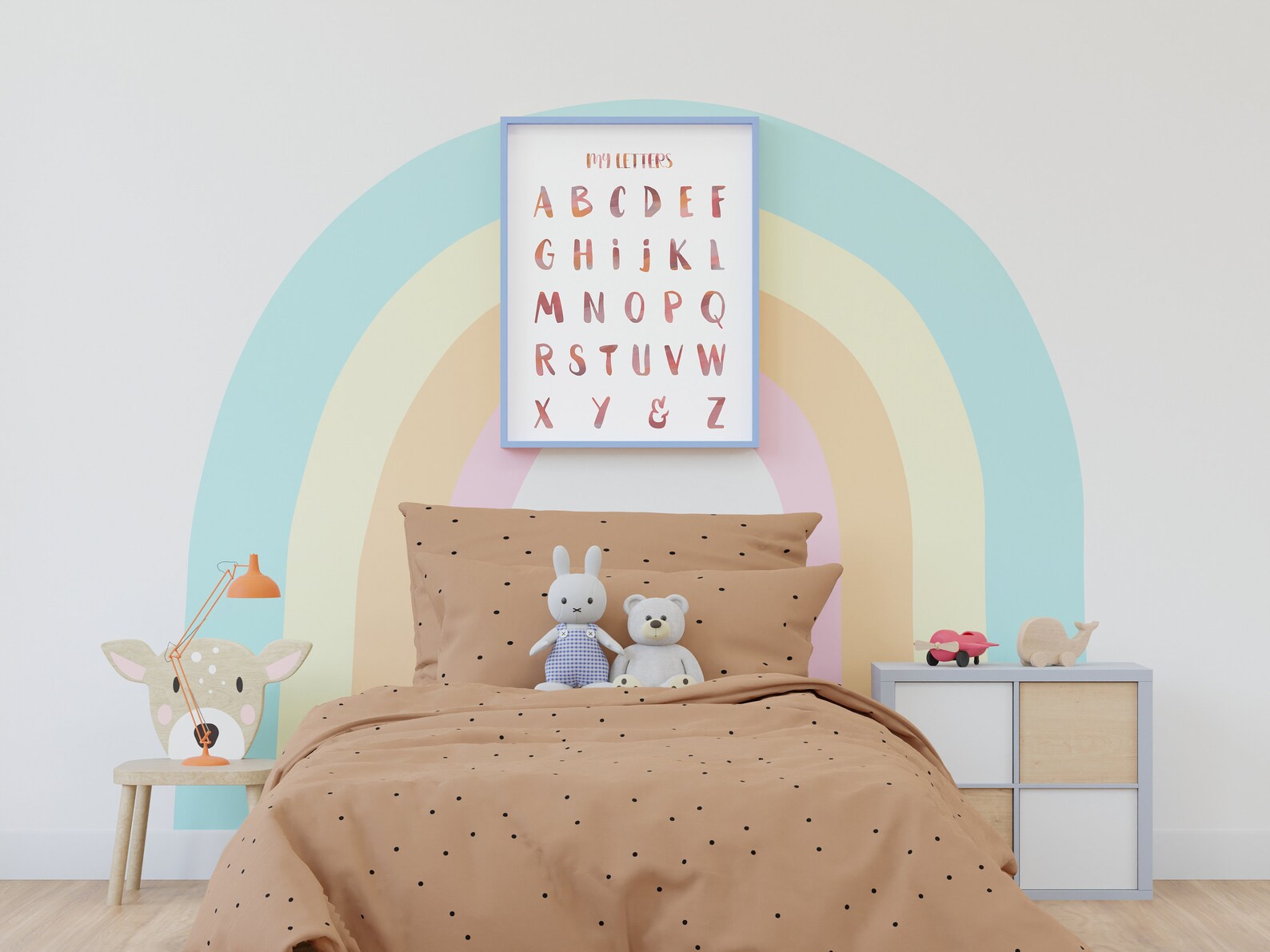 Educational Prints, Preschool Poster, Homeschool Wall Art, Colorful ...