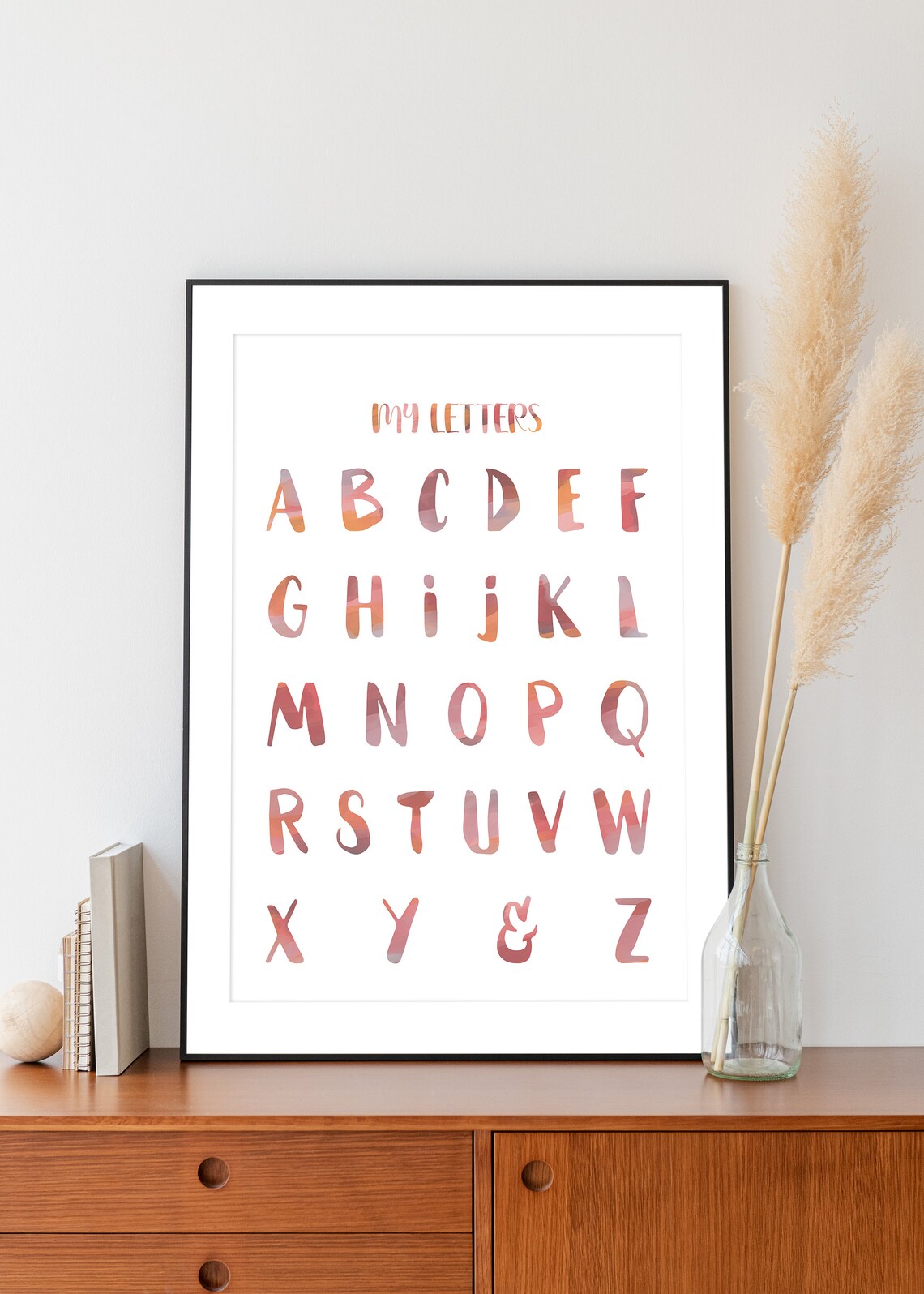Educational Prints, Preschool Poster, Homeschool Wall Art, Colorful Posters, Montessori Art ...