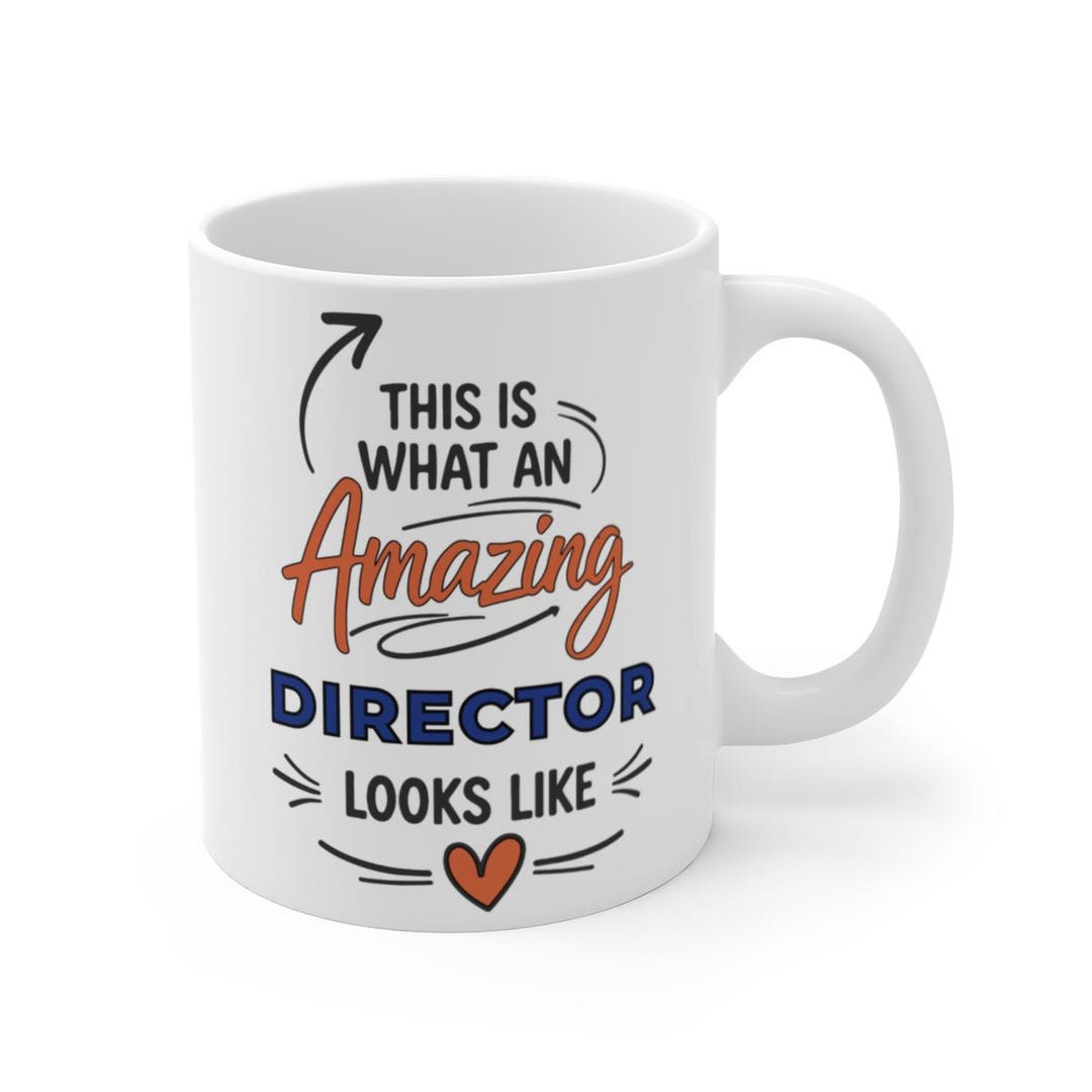 Director Mug | Amazing Director Gift | Director Coffee Cup | Leadership ...