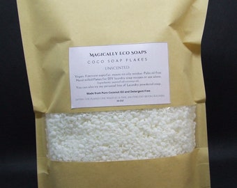 Coconut oil Soap Flakes (0% superfat high cleaning power)