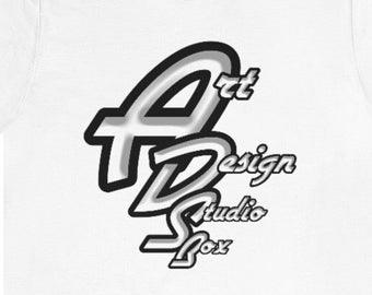 Art Design Studio Box - Oryginalny projekt koszulki - Koszulka z krótkim rękawem unisex, T-shirt, t-shirt, tshirt, t-shirt dla niego, t-shirt dla niej