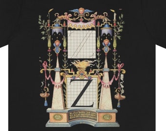 Letter Z - t shirt, tshirt, t-shirt for him, t-shirt for her, men's t-shirts, women's t-shirt, original t-shirt, Short Sleeve Tee, gift idea