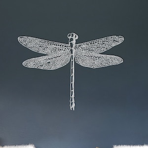 Large Dragonfly Metal Wall Art Decor, Dragonfly Animal Home Decor, Oversized Decorative Wall Products, Metal Wall Chart, Animal Metal Decor