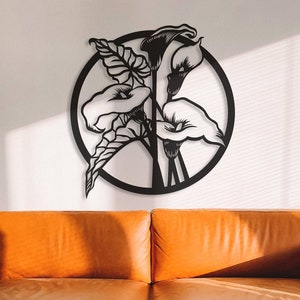 Poppies Metal Wall Decor, Poppy Flower Unique Modern Decoration for Home, Metal Wall Art, Housewarming Gift, Metal Sign Office Decor