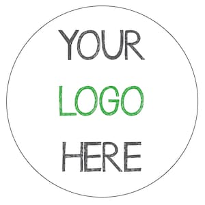Personalised LOGO Photo Picture image Labels Custom Stickers Small Business Thank You Packaging Gift Favour Branding Seal  887