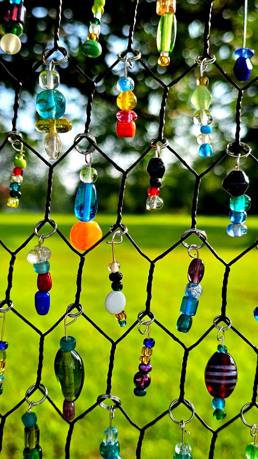 cedar-framed-beaded-chicken-wire-suncatcher-etsy