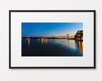 Sunset over Älvsborgsbron, Göteborg