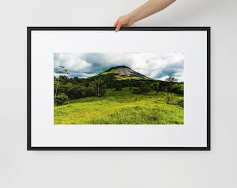 A Lone Mountain in Costa Rica