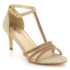 Gold 5 Inch Heels Etsy UK