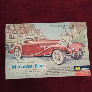Monogram Four Star Classic 1939 Mercedes-Benz 540K Cabriolet, PC87-298, 1963,