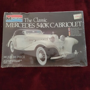 Monogram The Classic Mercedes 540K Cabriolet, #2306 Museum Piece, 1982