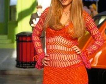 Crochet Felicity Shagwell Costume - Etsy Crochet Felicity Shagwell Costume - Etsy