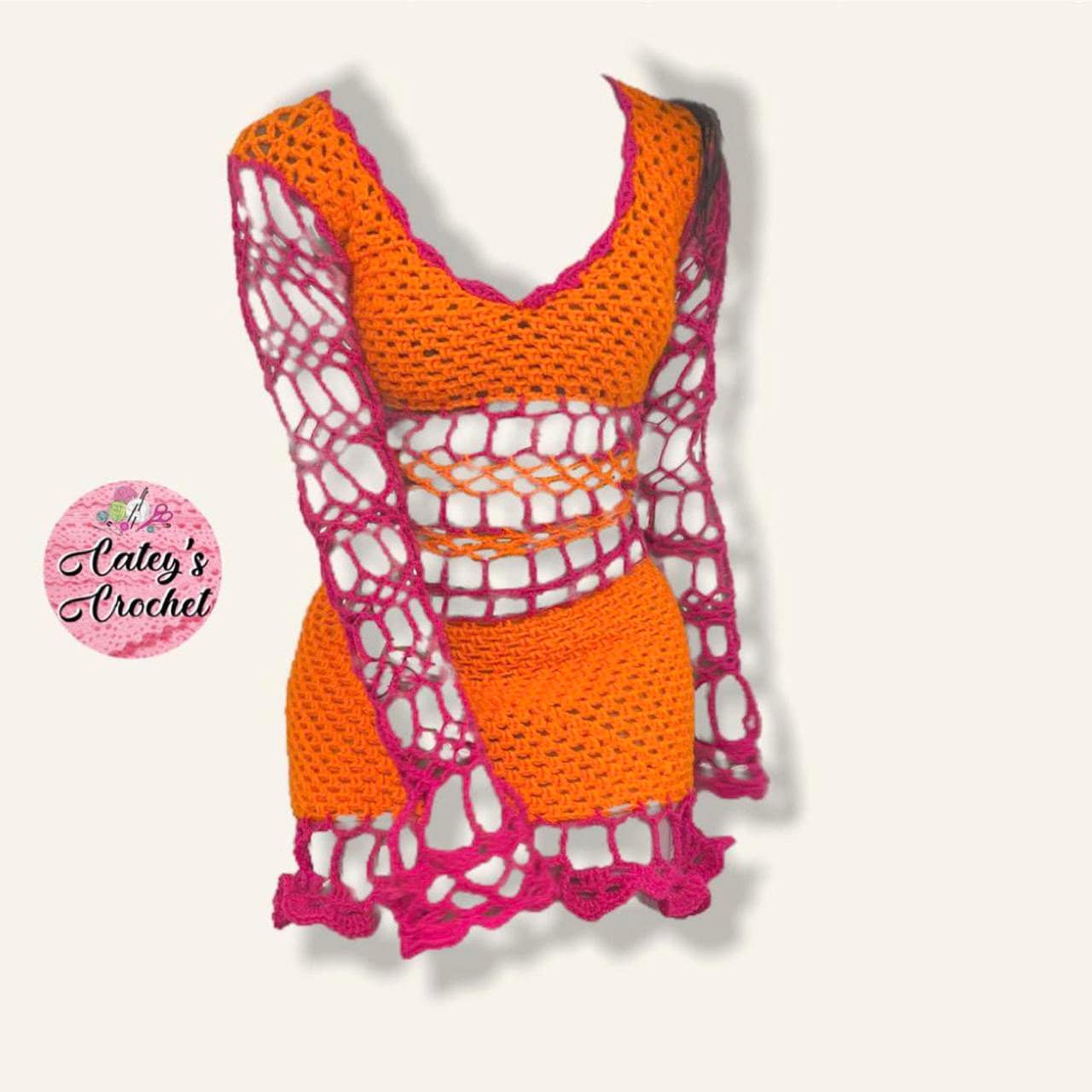 felicity shagwell orange dress Creating a Felicity Shagwell Dress for Clients