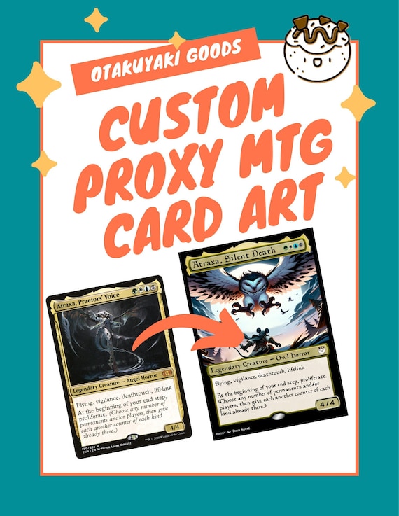 MTG Custom "bloomburrow" Themed Illustration for Proxy Card + 2 Revisions  per Card - Etsy