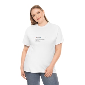 Unisex t-shirt met iconische Kanye West tweet