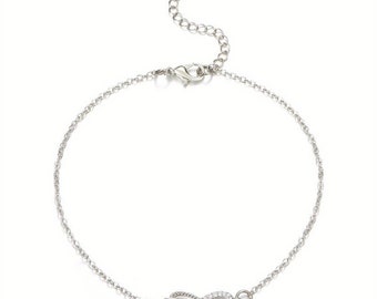 14K Plated Infinity Anklet/Bracelet