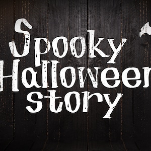 SDHalloween001 - Halloween Fonts, Scary Fonts, Ghost Fonts, Craft Fonts, Procreate Fonts, Horror Font | Instant Digital Download