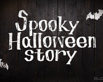 SDHalloween001 - Halloween Fonts, Scary Fonts, Ghost Fonts, Craft Fonts, Procreate Fonts, Horror Font | Instant Digital Download