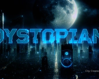 SDDystopian- Dystopian Cyber Font - Gundam, Glitch Font, Hacker Font,  | Instant Digital Download