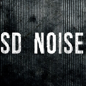 SDNoise - Halloween Fonts, Scary Fonts, Destroy Fonts, Craft Fonts, Procreate Fonts, Horror Font | Instant Digital Download