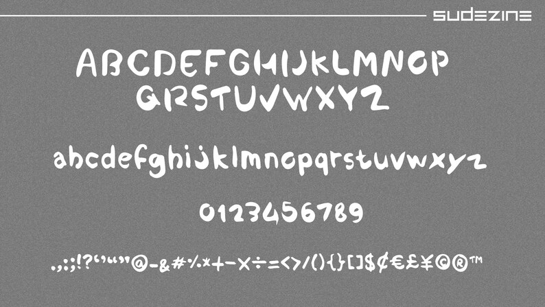 SDhandwritten001 Simple Handwriting font Kids Font Cute Font Crafty Font Canva Font Instant Digital Download image 4