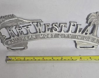 Key West-topper van gegoten aluminium autoclubplaquette