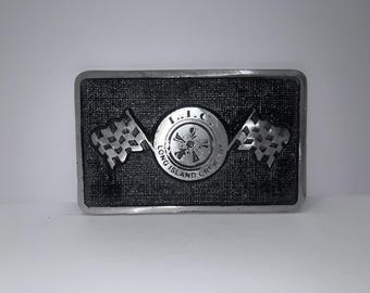 Cast Aluminum LONG ISLAND Crew N.Y. LLC Rare Car Club Plaque Collectable