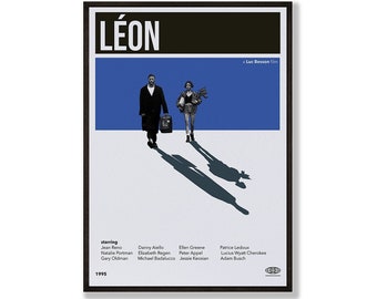 Vintage Inspired Movie Print, Retro Minimalist Art