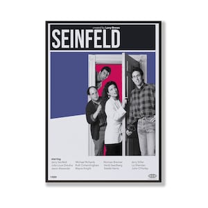 VINTAGE INSPIRED Movie Print, Retro Movie Poster, Midcentury Modern, Retro TV Show Poster, Minimal Movie Art, Best Movies of All Time, Art