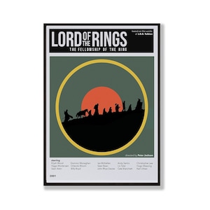 VINTAGE INSPIRED Movie Print, Retro Movie Poster, Midcentury Modern, Retro TV Show Poster, Minimal Movie Art, Best Movies of All Time, Art