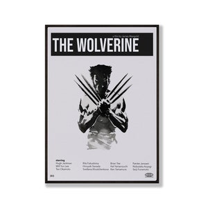 VINTAGE INSPIRED Movie Print, Retro Movie Poster, Midcentury Modern, Retro TV Show Poster, Minimal Movie Art, Best Movies of All Time, Art